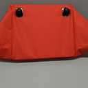 ZOBER 600D Oxford Fabric Rolling Christmas Tree Storage Bag - Fits 7.5 Ft Artificial Trees - Waterproof Christmas Tree Bag For Storage Box For Xmas, Durable Handles and Wheels - Card Slot - Red