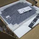 Solar Ceiling Fan Waterproof, 20'' Outdoor Ceiling Fan with Light & Battery, Solar Powered Fans Metal Caged Design for Gazebo, Patios, Pergola, Porch