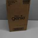 Litter Genie Standard Pail (Silver) | Cat Litter Box Waste Disposal System for Odor Control | Includes 1 Square Refill Bag