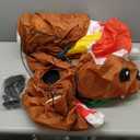 FunFanso 9 FT Christmas Inflatables Archway Outdoor Decorations, Gingerbread Man House Arch Blow Up Yard Decoration with Colorful Gift Boxes, Built-in LED Lights for Garden Porch Xmas Party Decor