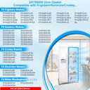 Upgraded 241786013 241786009 241786005 Refrigerator Door Gasket Replacement Compatible with Frigidaire Electrolux Kenmore Fridge Door Seal 241786001 241569801 Refrigerator Fresh Food Door Gasket