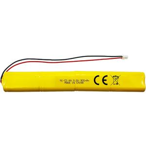 1 Pack 9.6V BBAT0043A Emergency Light Lighting Fixture Battery, AA*8 900mAh Batteries Compatible for ELBB003 ELB-B003 ELB-B004 ELBB004 OSI OSA228 DANTONA CUSTOM-306-U BBAT0044A BAA-96