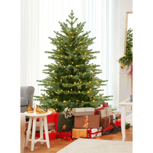 5 Feet Artificial Christmas Tree with 200 Warm White LED Lights-5 fit