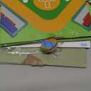 Baseball Blocks Toy Playset, Wooden Baseball Figures with Assembly Ballpark, Baseball Learning Toys, Mini Baseball Games, Baseball Player Figurines, for Kids, Toddlers & Families