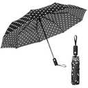 Mr. Pen- Windproof Travel Umbrella, Small Water-Resistant Automatic Folding Umbrella for Rain and Sun, Light, Compact and Portable for Women & Men, Fits Car & Backpack
