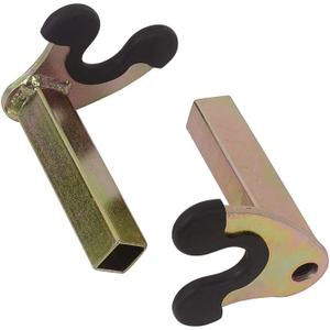 MOTO4U Motorcycle Rear Wheel Stand U Supporter with Rubber Protecotor (U Shape with Rubber Protecotor)