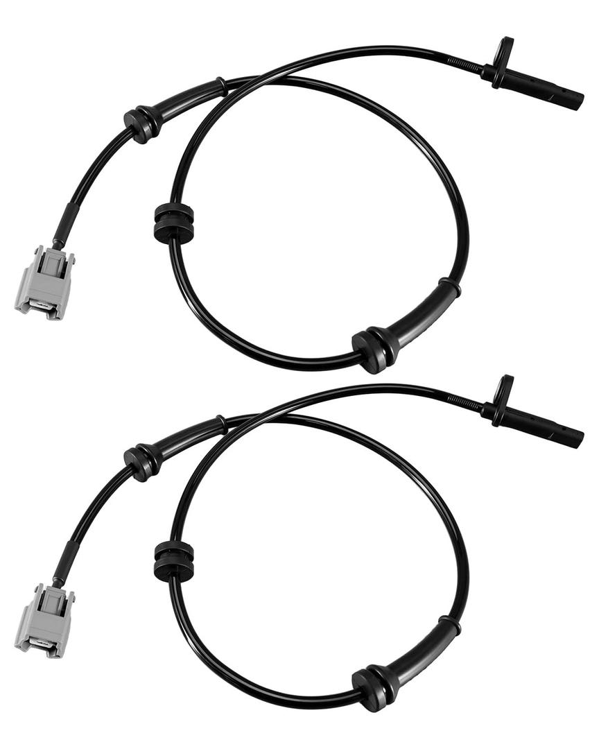 2 Pcs Front Left & Right ABS Wheel Speed Sensors Fit for Nissan Rogue 2.5L L4 2014-2020 Replace 47910-4BA0A 47910-4CL0A 479104BA0A 479104CL0A ALS2526 2ABS3009