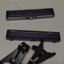 Clip On Solar Motion Lights Outdoor, 2 Pack 3 Modes Fence Lights Solar Powered, 36 LEDs 6500K Waterproof, Portable Security Light for Yard, Camping, Garage