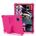 ATOOZ for DOOGEE Tab A9 Pro+ Case 11 Inch 2025,Soft Silicone Kids Case for DOOGEE Tab A9+ Plus Tablet with Stand (Black)