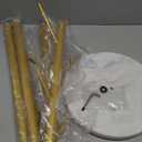 Heavy Duty Coat Rack with Natural Marble Base, Freestanding Metal Coat Stand with 8 Hooks, Modern Stable Coat Hanger Tree for Bags, Jacket, Clothes, and Hats, Gold Metal