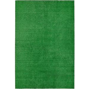 Garland Rug Artificial Grass 6 Ft. X 9 Ft. Large Indoor/Outdoor Area Rug Green -Lush Green, Durable, and Low-Maintenance for Patios, Lawns, and More