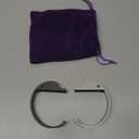 2PCS Purse Hook for Table Purse Hanger for Desk Portable Desk Bag Hook Non-slip Purse Holder for Table High-Strength Alloy Material for Durability Hangers for Table for Heavy Loads((Black and Gray)