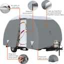 Classic Accessories Over Drive PolyPRO3 Deluxe R-Pod Travel Trailer Cover, 16' 2", RV Cover, Camper Cover, Travel Trailer Cover