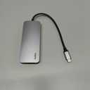 Belkin USB-C Hub, 7-in-1 Multiport Adapter - USB Docking Station with 4K HDMI, USB-C PD 3.0 Port, 2 x USB-A 3.1 Ports, SD Card & MicroSD Card Slots, & 3.5mm Audio Jack for MacBook, Air, iPad Pro, XPS