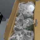 Whaline 20 Pcs St. Patrick's Day Plastic Cups with Lids and Straws Clear Shamrock Party Drinking Cups Reusable Clover Tumblers for Irish Holiday Bridal Shower Birthday Party Supplies