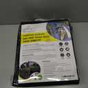 Meadowlark Dog Car Seat Cover with Mesh Window, Heavy-Duty Pet Seat Cover for Back Seat, Extra Padded Non-Slip Dog Hammock, Water-Resistant Back Seat Protector for Cars Trucks and SUVs (54" W x 58" L)