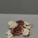 36 Pieces Christmas Buffalo Plaid Hanging Ornaments Christmas Tree Wooden Hanging Decor Wooden Christmas Ornaments Snowflake Reindeer Snowman Plaid Christmas Decor, 12 Styles(Black Red)