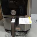 Instant Pot 4QT Vortex Plus 6-in-1 Mini Air Fryer, Custom Program Options, Crisps, Broils, Roasts, Dehydrates, Bakes, Reheats, 100+ In-App Recipes, Stainless Steel,4 Quarts