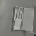 2026 WiFi Extender Signal Booster - 2.4GHz 300Mbps WiFi Booster for Home, Covers Up to 10999 Sq. Ft, Easy Setup, Ethernet Port & Access Point, Stable Internet Performance with 80+ DevicesWhite