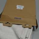 MIULEE Natural White Linen Curtains 84 Inch Long for Bedroom Living Room, Soft Thick Linen Textured Window Drapes Semi Sheer Light Filtering Rod Pocket Back Tab Neutral Farmhouse Cream Ivory 2 Panels,52"W x 84"L (Pack of 2),  Natural Linen White