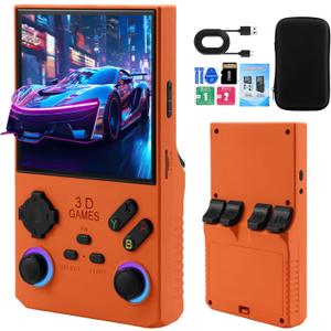 2026Newly Upgraded V40 MAX Retro Handheld Game Console with 256G Built-in 20000+ Classic Games, 4.0 Inch 4K HD IPS Screen Open Source Linux System, 4000mAh Battery, Portable Pocket Video Game Console