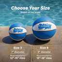 GoSports Water Basketballs 2 Pack - Choose Between Size 3 and Size 6, Great for Swimming Pool Basketball Hoops