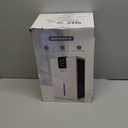 Dehumidifier, Dehumidifiers for Home,98 OZ Water Tank, (1000 sq.ft) Quiet Dehumidifier for Basement Bathroom Bedroom with Humidity Display, Auto Shut Off, Relaxing 7 Color Ambient Light(Gray) (grey)