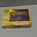 Ingooood-100 Piece Jigsaw Puzzles for Kids - Muscle Car - Game Decompression Leisure Entertainment Recyclable Material Plastic Cars Puzzle Toy Gift