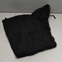 Faleave Women's Cotton Linen Summer Palazzo Pants Flowy Wide Leg Beach Trousers with Pockets (Large, Black)