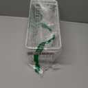 LeleCAT White Hanging Kitchen Baskets For Storage Adhesive Sturdy Small Wire Storage Baskets No Drilling Wall Mounted Kitchen Food Pantry Bathroom Shelf Storage, 4 PACK, White