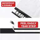 Poly Mailers 14.5x19 (100 Pack) 14x19 Polymailers Shipping Bags, Self-Sealing Mailing Envelopes 2.5 Mil. Made in Canada