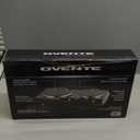 OVENTE Electric Countertop Double Burner, 1700W Cooktop with 7.25" and 6.10" Cast Iron Hot Plates, Temperature Control, Portable Cooking Stove and Easy to Clean Stainless Steel Base, Black BGS102B