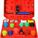 18pcs Cooling System Pressure Tester kit Automotive Radiator Pressure Tester for Motorcycle Car Truck