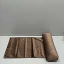 WdFour Velvet Neck & Head Pillow for Recliner Chair, Small Ergonomic Cervical Support Pillow for Home, Office and Travel, Non-Slip Cushion for Tension Relief & Shoulder Comfort (Chocolate)