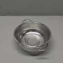 Stainless Steel Colander, 3-Quart Micro-Perforated Metal Colander Strainer with Handle for Kitchen/Draining Pasta/Rinsing Vegetables Fruits,Dishwasher Safe - 8.8 Inches