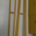 Vincidern 2pcs 8FT Backdrop Stand for Parties/Wedding, Adjustable Height - Heavy Duty Metal Background Stand Decor for Wedding, Birthday Party, Baby Shower, Photoshoot, Gold