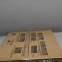 Art3d Slat Wall Panel, 3D Fluted Textured Panel 12-Tile 19.7 x 19.7in. - Walnut