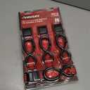 HUSKY 10FT X 1IN Cam Buckle Tie-Downs 4-Pack