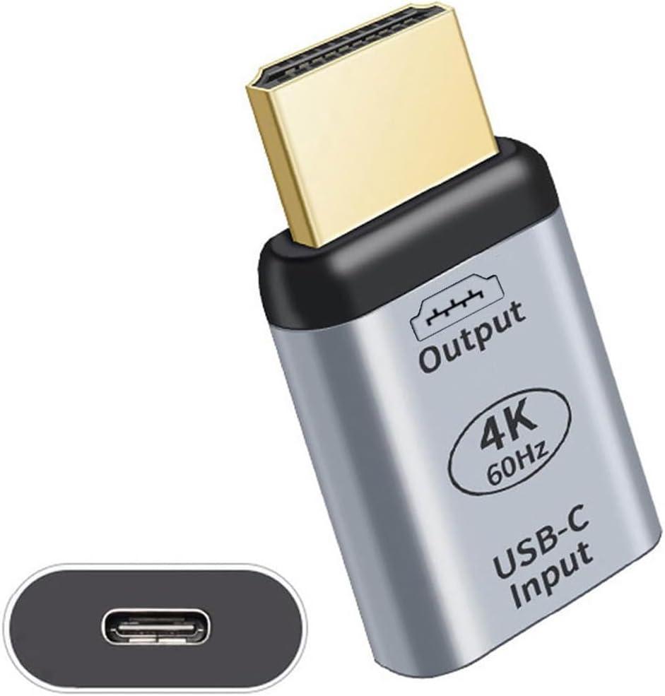 xiwai USB 3.1 USB-C to HDMI Adapter Type C USB Female Source to HDMI Male Sink HDTV Multiport Converter 4K 1080p 60hz Compatible with TV, Display, Projector, Tablet, Phone, Laptop