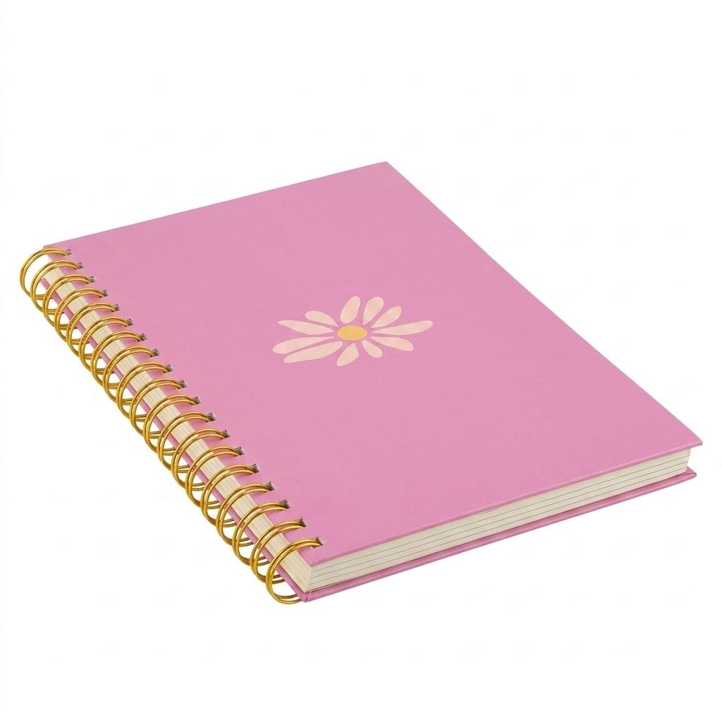 Spiral-bound Notebook Pink 