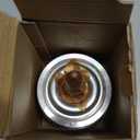 High Performance Servo Piston Assembly with Cover & Snap Ring Compatible with Corvette 700R4 4L65E 4L70E 4L60E 1982-2014 Silver