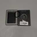 Denior for Magnetic Wallet RFID Slim Card Holder with 1 Card Slot, Capacity for 1-2 Cards Magsafe Compatible Slim for iPhone 17/16/15/14/13/12 Series Phone Wallet (Black)