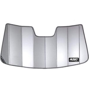 Husky Liners Custom Fit Sunshade | Fits 2015-2024 Ford F-150 (22-24 Lightning SuperCrew) 2017-2024 F-250, F-350 | Sunshade, 1-pc Silver - 97007