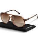 livho Trendy Polarized Aviator Sunglasses Women Men, Retro Sun Glasses for Women Men 2025, Oversized UV Protection Shades