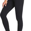 Colorfulkoala Women's Buttery Soft High Waisted Yoga Pants Full-Length Leggings (Large, Black)