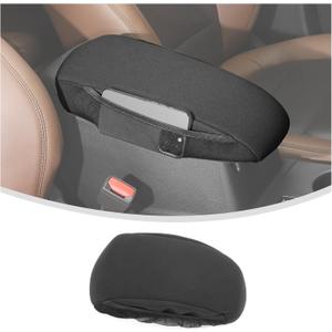 Linskip Soft & Breathable Armrest Cover with Pockets for 2021-2025 Ford Bronco Sport  Triple-Layer Comfort to Enhance Driving Experience