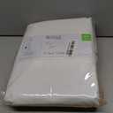 Royale Linens 100% Organic Cotton Fitted Sheet - Percale Weave - Super Soft Deep Pocket Bottom Sheets - White Elastic Sheet King Size - King Fitted Sheets Only - (78"x80"+15", White)