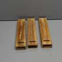 3Pcs Wood Wall Planter for Indoor Decorative Wood Wall Pocket Stylish Wood Hanging Vase 11.82.81.57 Inch Wood Wall Vase Wooden Pocket Vase for Dried Flowers and Faux Greenery Q