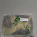 Swiking Mullet Wigs for Women Blonde Curly Soft Heat Resistant Shoulder Length Hair 80s Rocker Cosplay Halloween Dark Roots Synthetic Wigs (Blonde Mix Black)