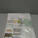 12 White Gift Wrap Boxes with Lids for wrapping Large Clothes and 80 Count Foil Christmas Tag Stickers (Assorted size for wrapping Robes, Sweater, Coat, Shirts and Clothes xmas Holiday Present)